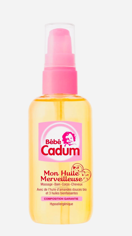 Mon huile Merveilleuse bébé Cadum